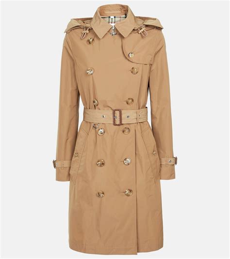 burberry 8033521|Burberry Kensington Hooded Trench Coat .